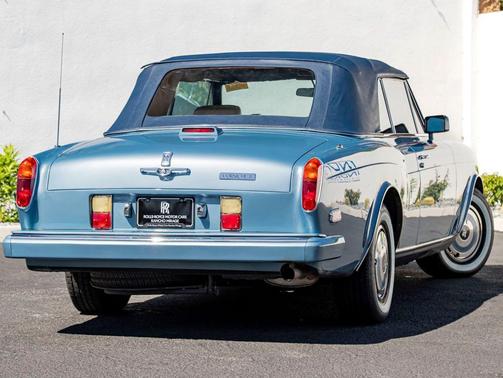 Blue 1989 Rolls-Royce Corniche