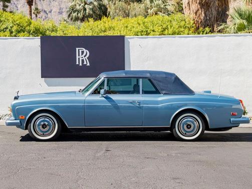 Blue 1989 Rolls-Royce Corniche