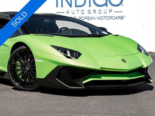 Verde Ithaca Pearl Effect 2017 Lamborghini Aventador LP750-4 Superveloce
