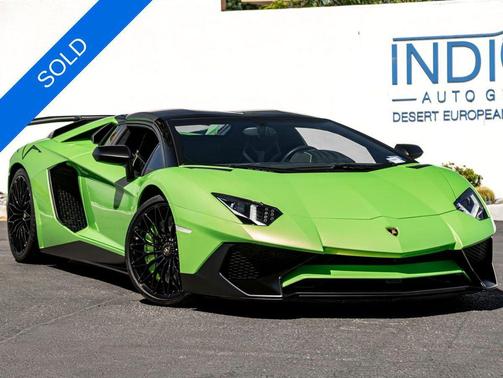 Verde Ithaca Pearl Effect 2017 Lamborghini Aventador LP750-4 Superveloce