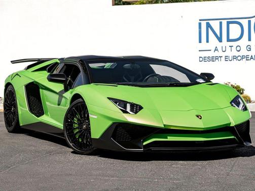 Verde Ithaca Pearl Effect 2017 Lamborghini Aventador LP750-4 Superveloce