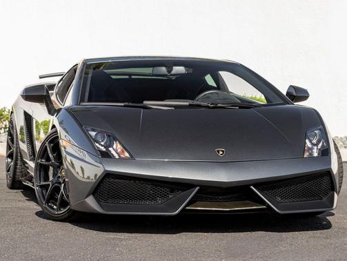 Gray 2013 Lamborghini Gallardo LP570 4 Superleggera