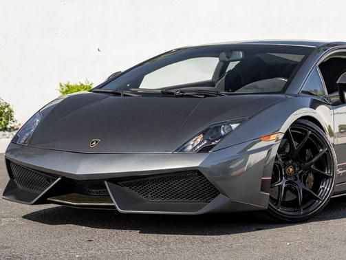 Gray 2013 Lamborghini Gallardo LP570 4 Superleggera