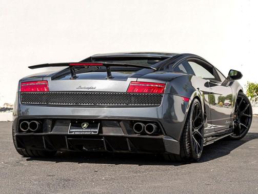 Gray 2013 Lamborghini Gallardo LP570 4 Superleggera
