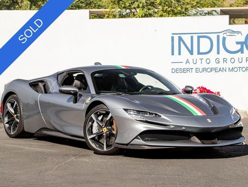 Gray 2023 Ferrari SF90 Stradale Base