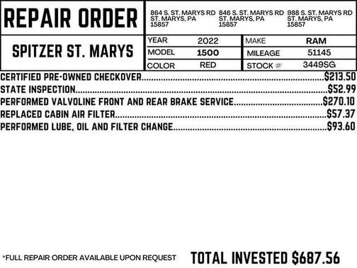 2022 RAM 1500 Big Horn/Lone Star