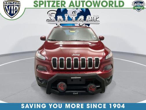 Deep Cherry Red Crystal Pearlcoat 2015 Jeep Cherokee Latitude