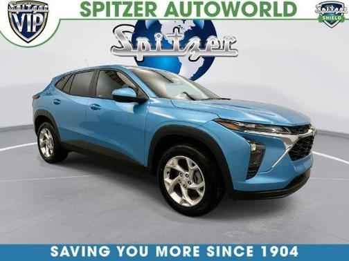 Marina Blue Metallic 2026 Chevrolet Trax LS
