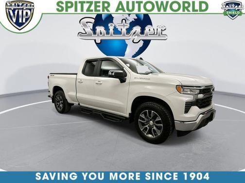 Summit White 2025 Chevrolet Silverado 1500 LT