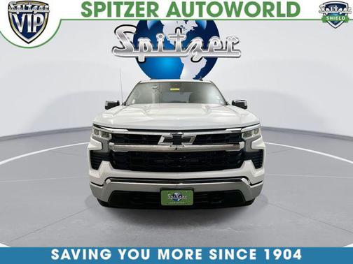 Summit White 2025 Chevrolet Silverado 1500 LT