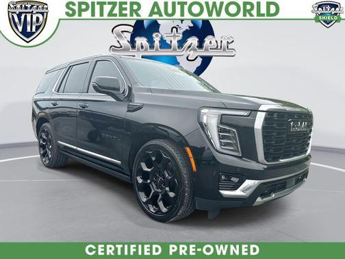 Onyx Black 2025 GMC Yukon Denali