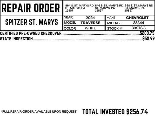 2024 Chevrolet Traverse AWD Z71