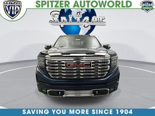 Pacific Blue Metallic 2022 GMC Sierra 1500 Denali