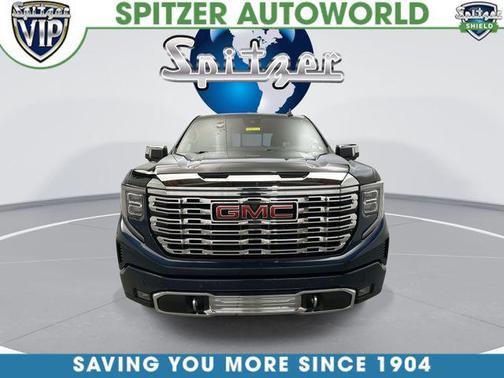 Pacific Blue Metallic 2022 GMC Sierra 1500 Denali