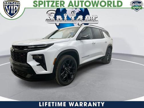 Polar White Tricoat 2026 Chevrolet Traverse RS