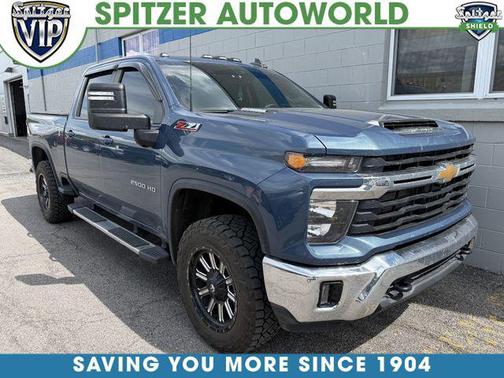 Lakeshore Blue Metallic 2024 Chevrolet Silverado 2500 LT