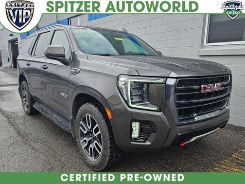 Smokey Quartz Metallic 2021 GMC Yukon 4WD AT4