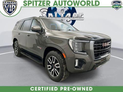 Smokey Quartz Metallic 2021 GMC Yukon 4WD AT4