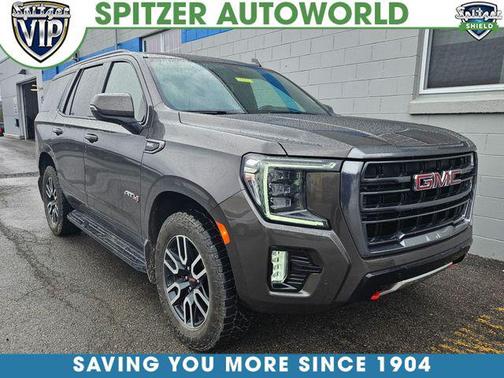 Smokey Quartz Metallic 2021 GMC Yukon 4WD AT4