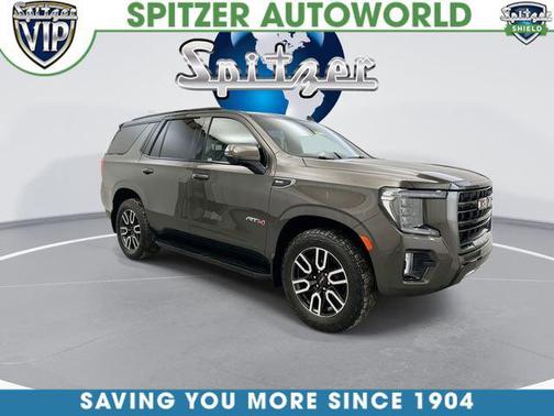 Smokey Quartz Metallic 2021 GMC Yukon 4WD AT4