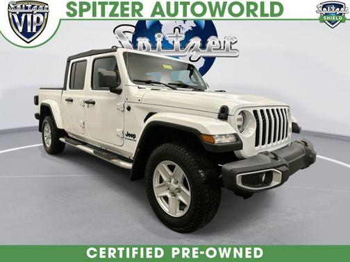 Bright White Clearcoat 2022 Jeep Gladiator Sport S