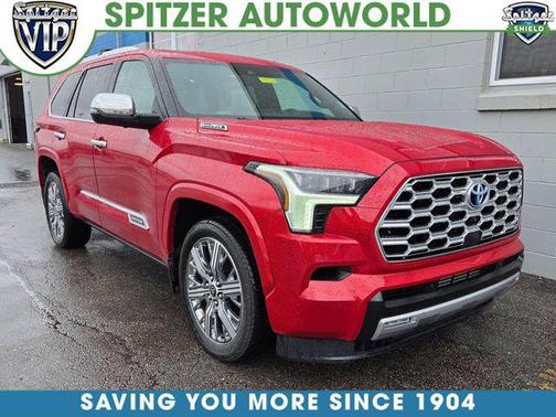 Supersonic Red 2024 Toyota Sequoia Capstone