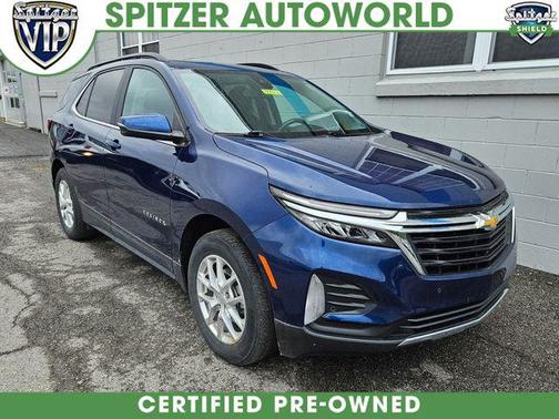 Blue Glow Metallic 2022 Chevrolet Equinox 1LT