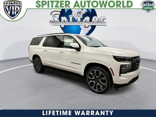 Summit White 2026 Chevrolet Suburban RST