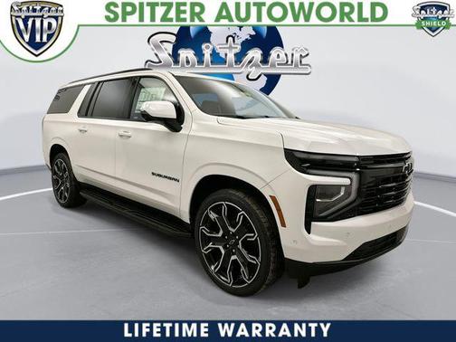Summit White 2026 Chevrolet Suburban RST