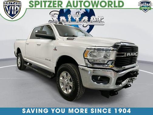 Bright White Clearcoat 2021 RAM 2500 Big Horn Crew Cab 4x4 6'4' Box