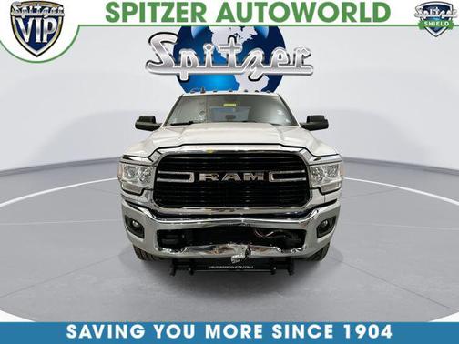 Bright White Clearcoat 2021 RAM 2500 Big Horn Crew Cab 4x4 6'4' Box