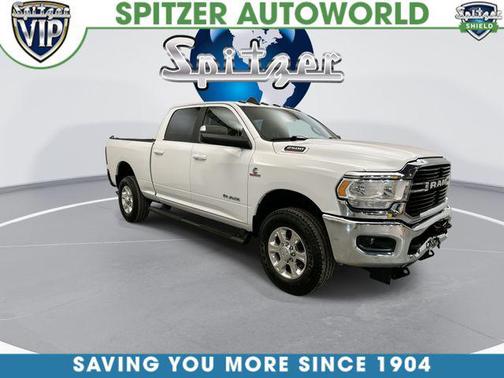 Bright White Clearcoat 2021 RAM 2500 Big Horn Crew Cab 4x4 6'4' Box