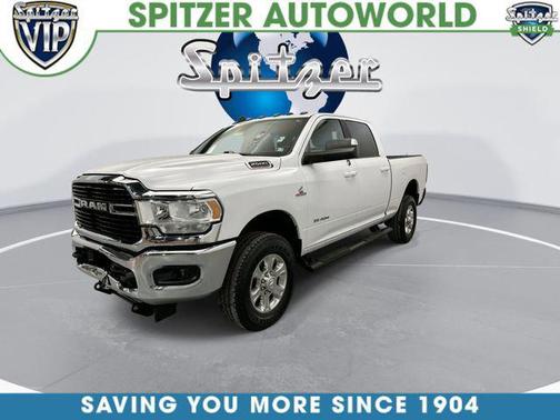 Bright White Clearcoat 2021 RAM 2500 Big Horn Crew Cab 4x4 6'4' Box