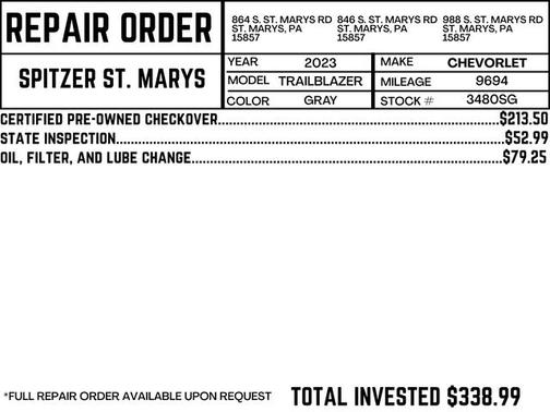 2023 Chevrolet Trailblazer LT