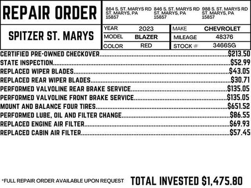 2023 Chevrolet Blazer 2LT