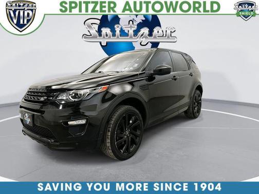 Black 2017 Land Rover Discovery Sport HSE