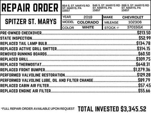 2019 Chevrolet Colorado LT