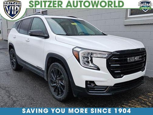 Summit White 2023 GMC Terrain SLT