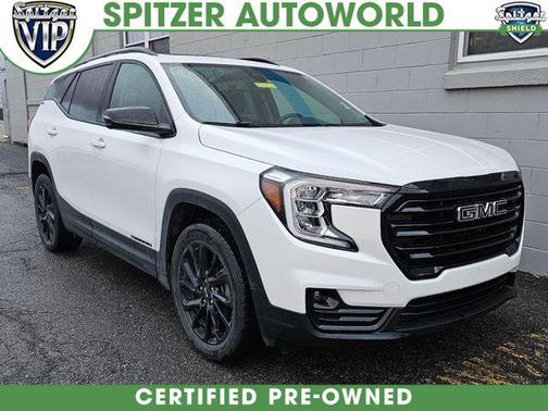 Summit White 2023 GMC Terrain SLT