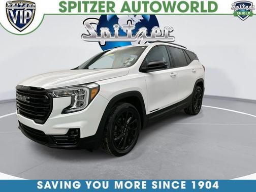 Summit White 2023 GMC Terrain SLT