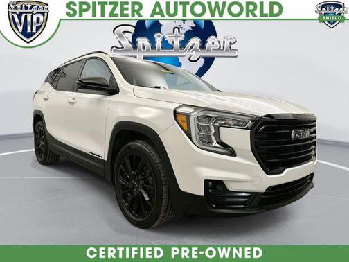 Summit White 2023 GMC Terrain SLT