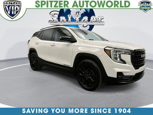 Summit White 2023 GMC Terrain SLT