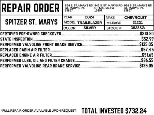 2024 Chevrolet Trailblazer LT