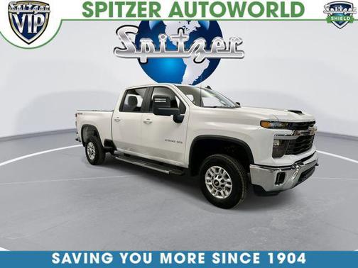 Summit White 2025 Chevrolet Silverado 2500 LT