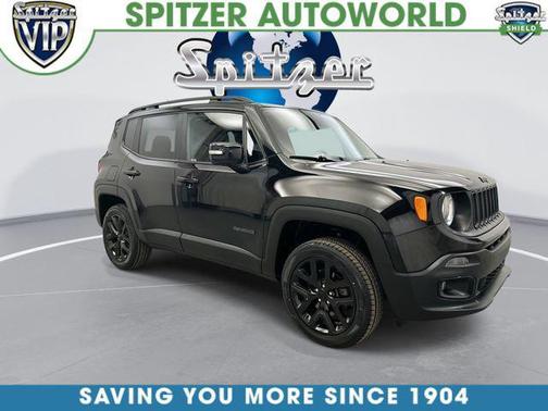 Black 2017 Jeep Renegade Altitude