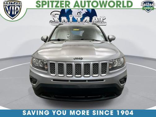Billet Silver Metallic Clearcoat 2016 Jeep Compass High Altitude