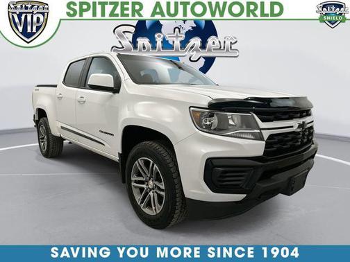 Summit White 2022 Chevrolet Colorado WT