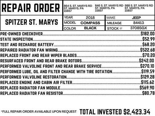 2018 Jeep Compass Latitude