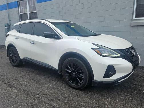 Pearl White Tricoat 2024 Nissan Murano SV Intelligent AWD