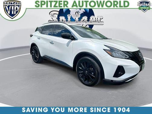 Pearl White Tricoat 2024 Nissan Murano SV Intelligent AWD